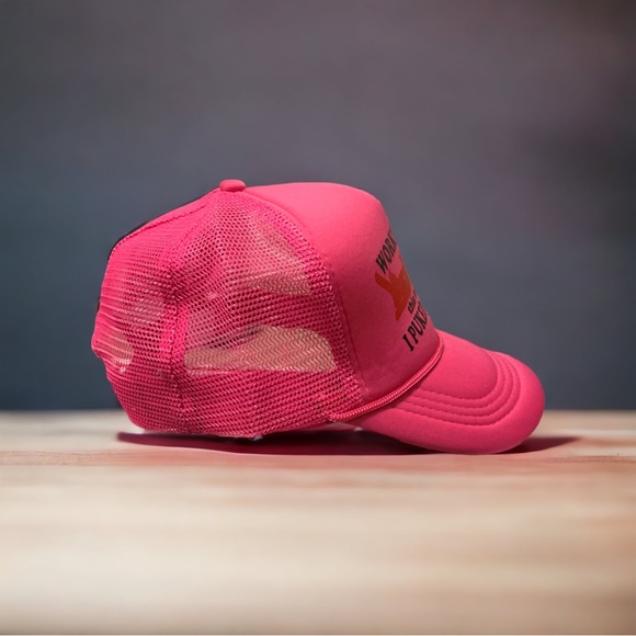 Sicko I Puked on my Laundry Trucker Hat red/white